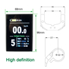 Greenpedel 24v 36v 48v New KT-LCD8S Colorful LCD Display for Electric Bicycle