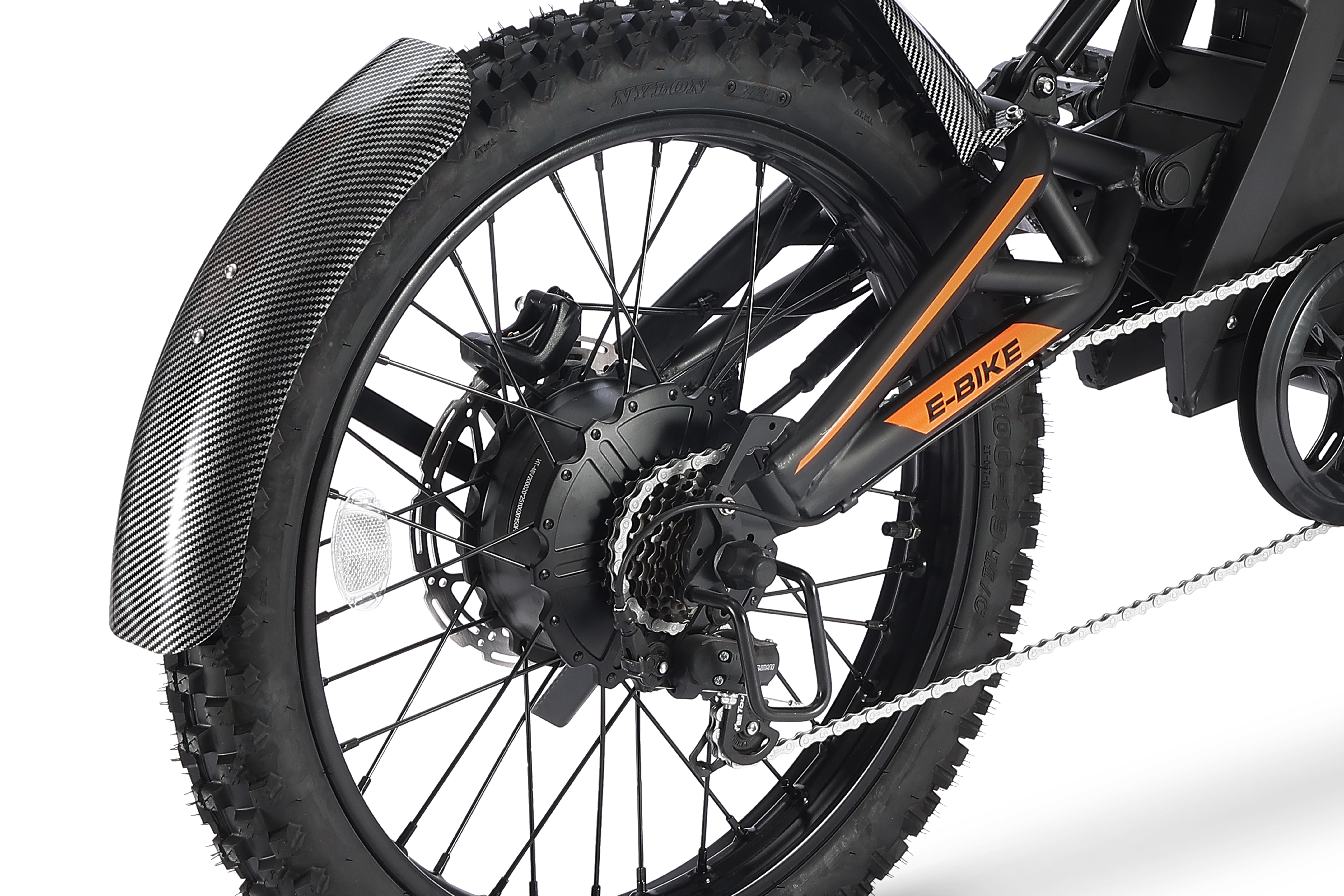 electric motorcycle rear hub motor