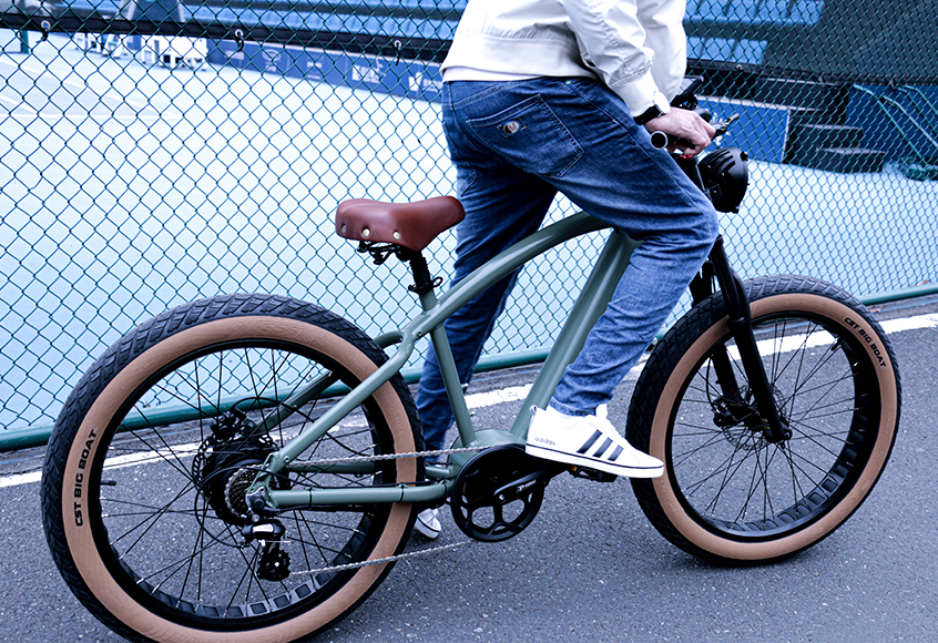 Fat Tire Ebike from Green Pedel