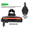 Greenpedel de alta calidad 85 Lux Smart Turdight LED con control remoto y batería de recarga