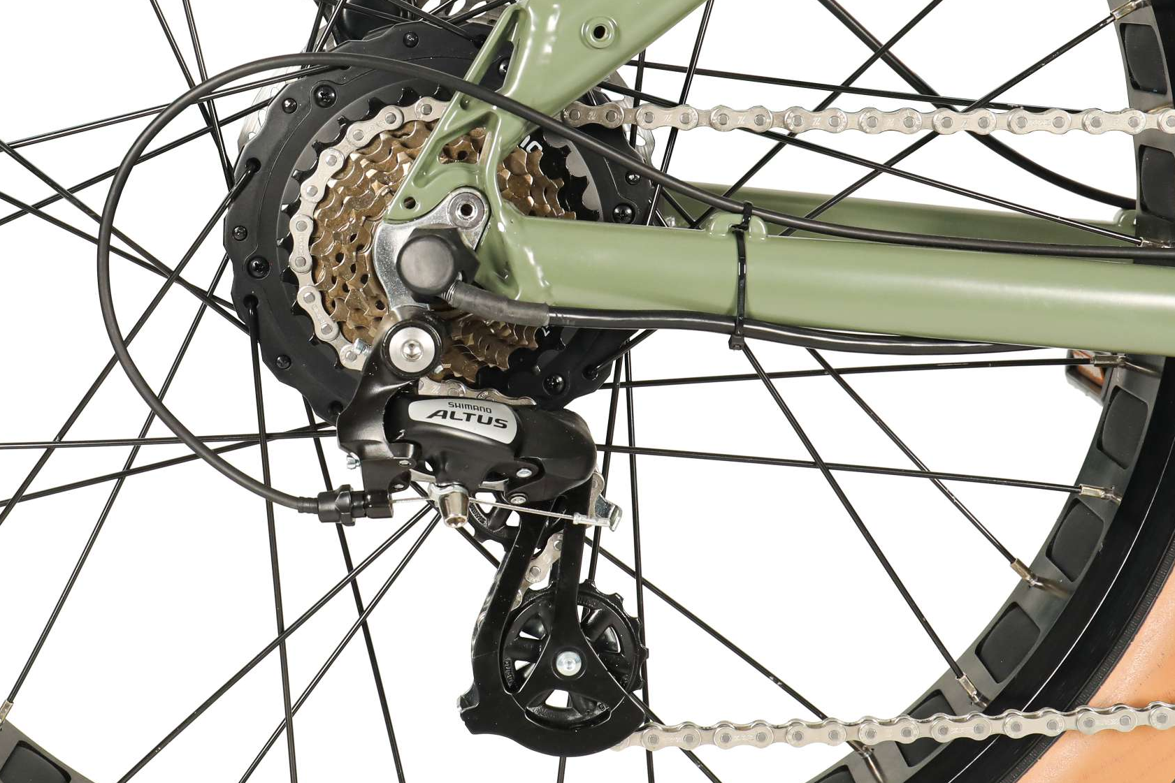 shifter and rear derailleur