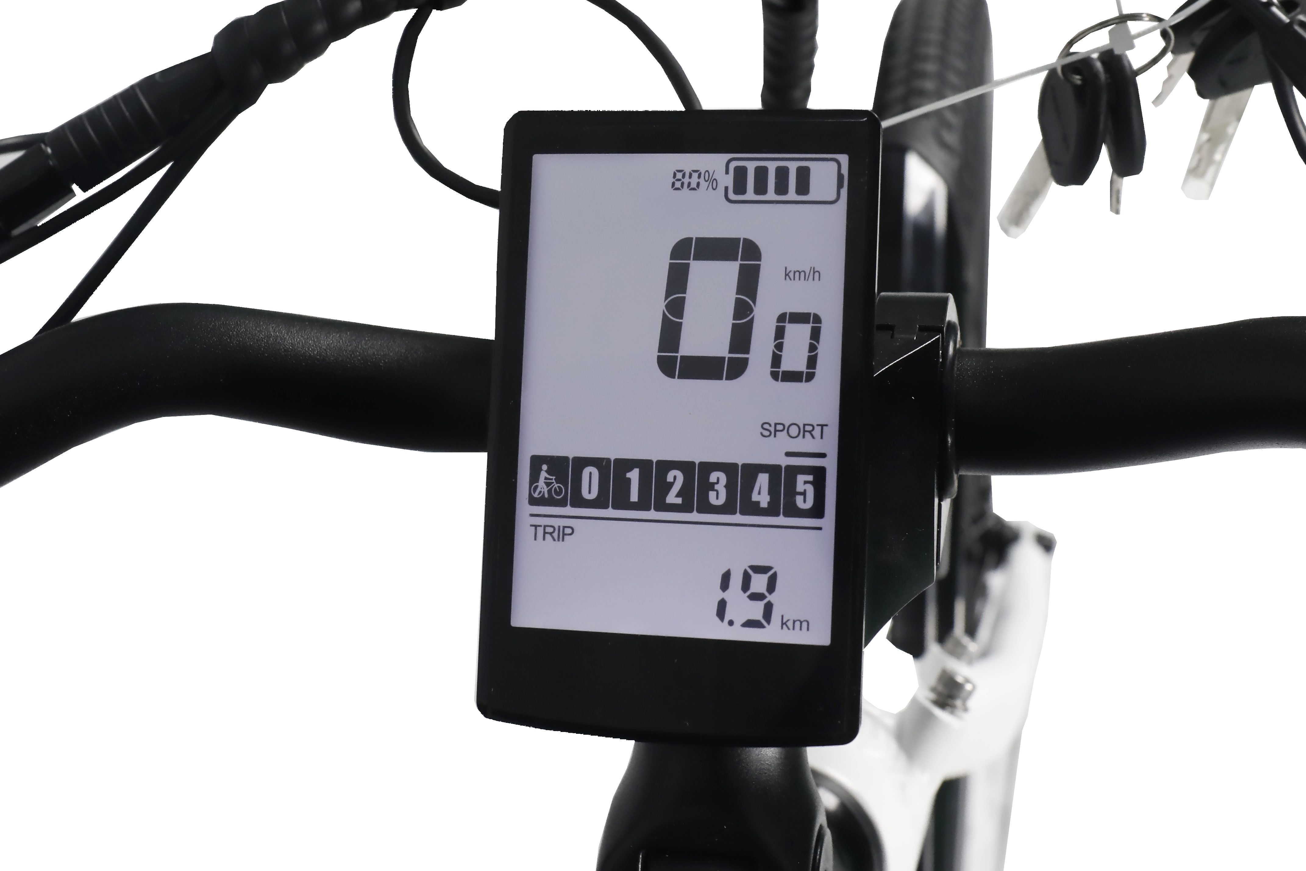 electric bike display