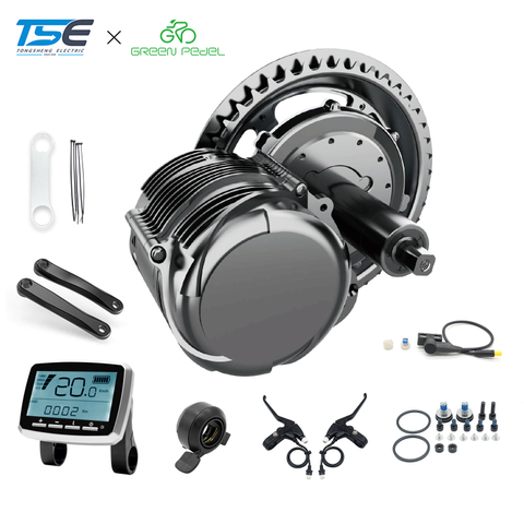 48V 750W TSDZ8 Mid Hriw Motor Kit s displejom VLCD5