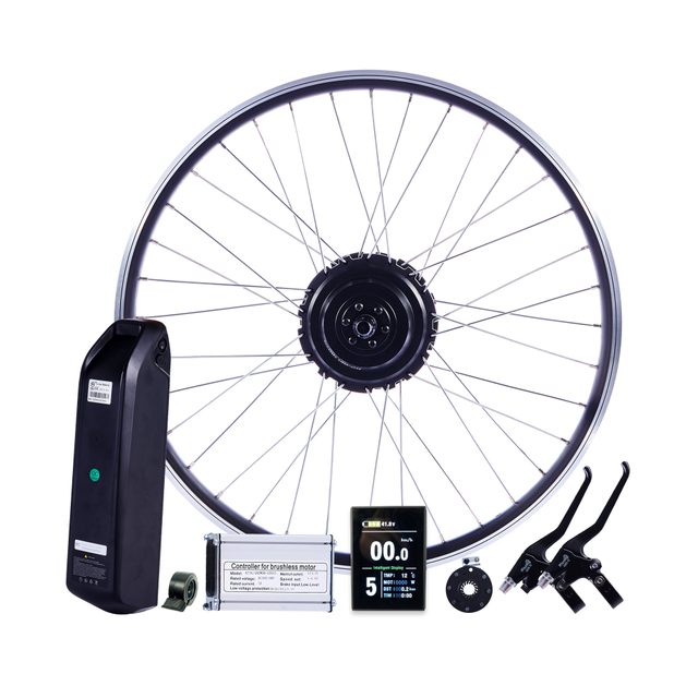 500W-750W High Torque Hub Motor Electric Bike Drive System