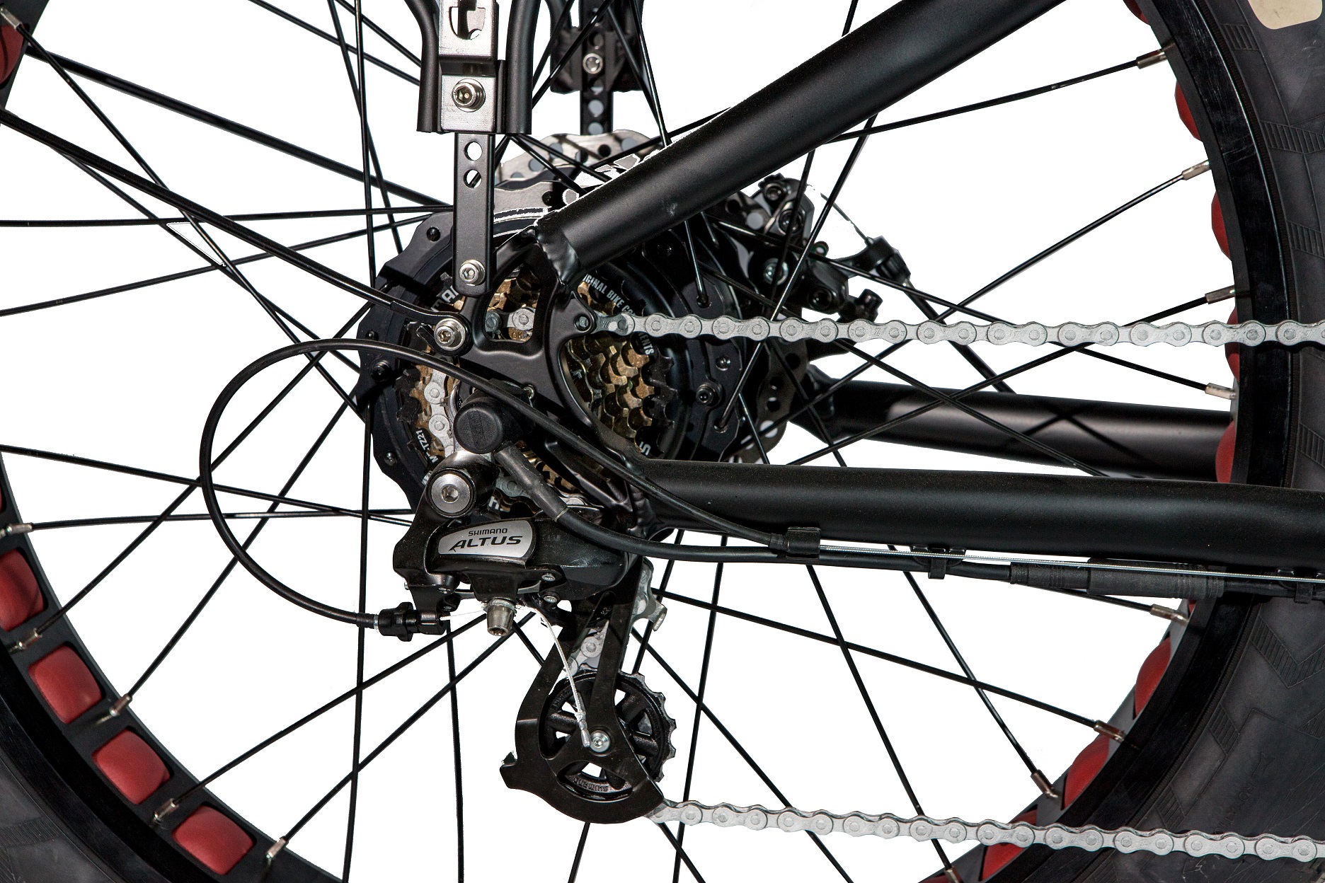 shifter and rear derailleur