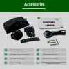 Greenpedel de alta calidad 85 Lux Smart Turdight LED con control remoto y batería de recarga
