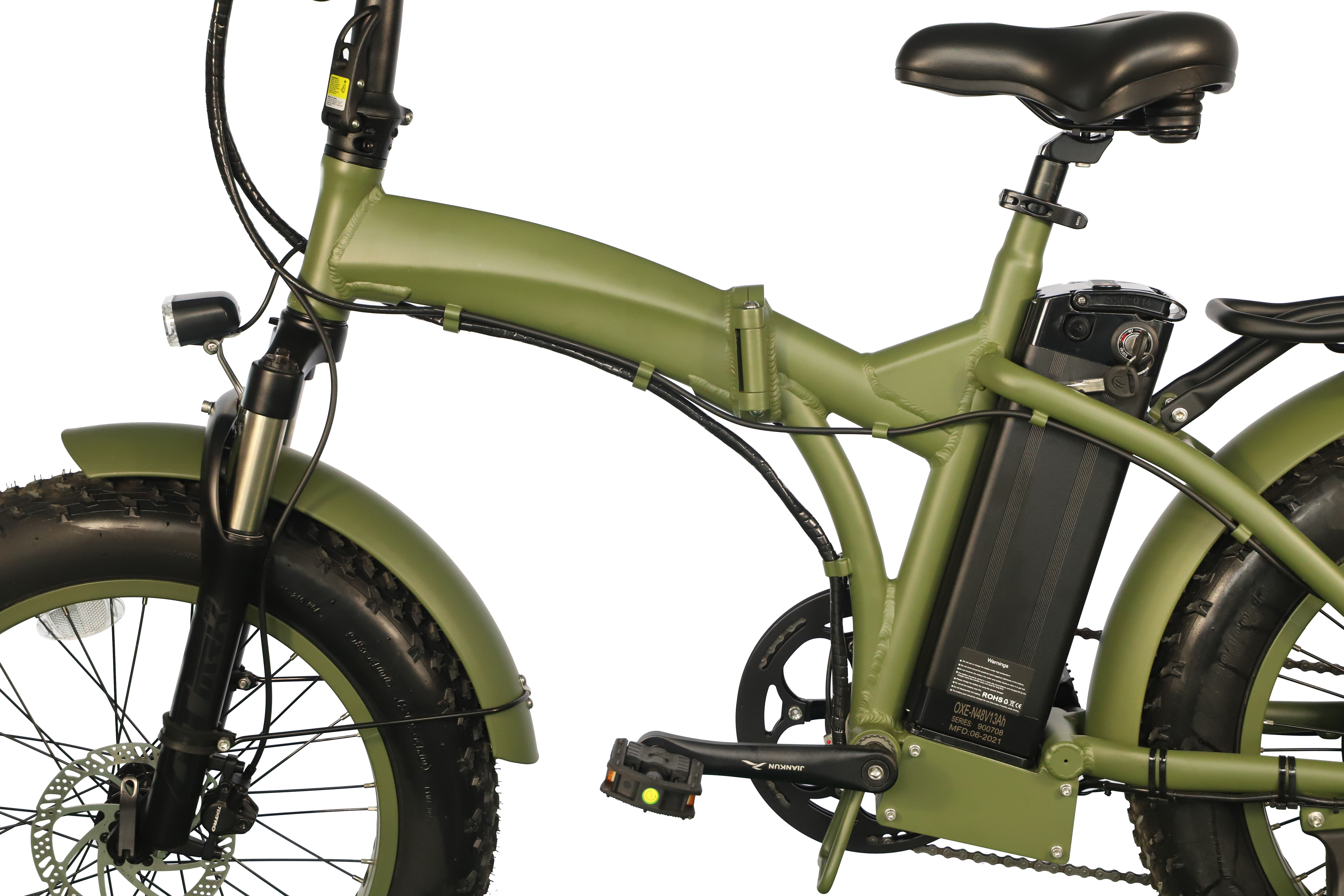 Foldable ebike frame