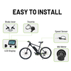 36V 250W TSDZ2B Mid Drive Motor Kit with VLCD5 display