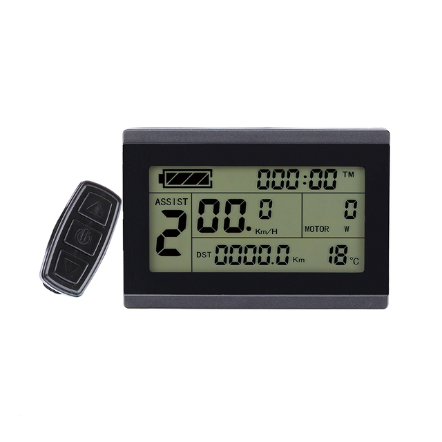24v 36v 48v KT-LCD3 Digital LCD Display for Electric Bike