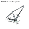 36V 350W Bafang BBS01 Mid Drive Motor System