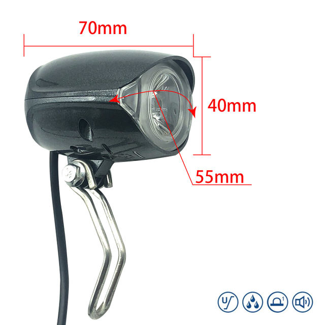 Greenpedel Wuxing StarUnion 20 LUX High Power LED Head Light