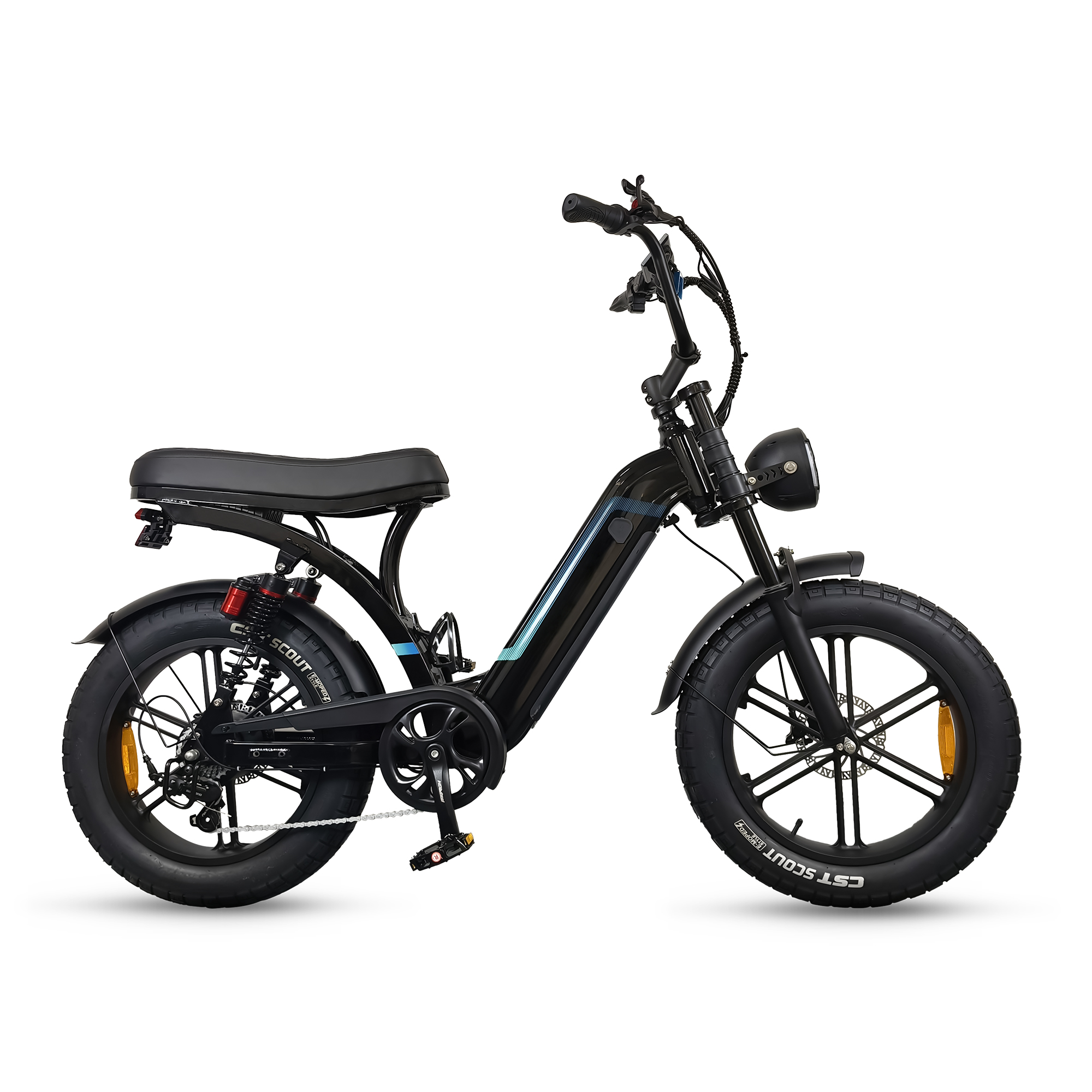 48V 500W 20-inch Fat Tire Electric Bike
