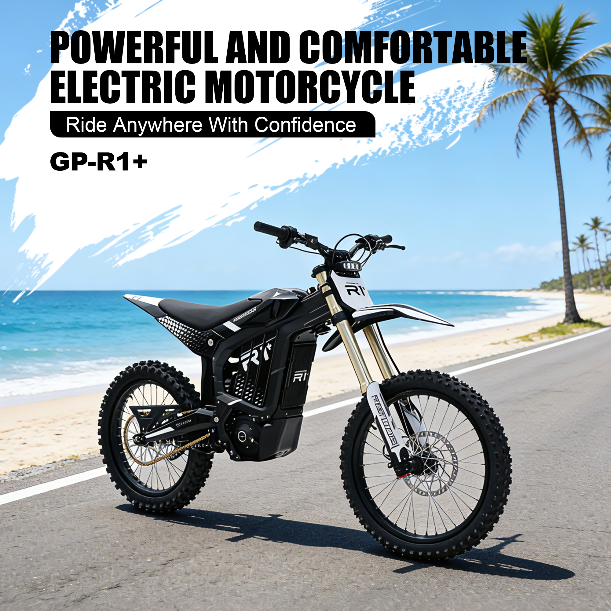 72V 17KW Electric Motorcycle