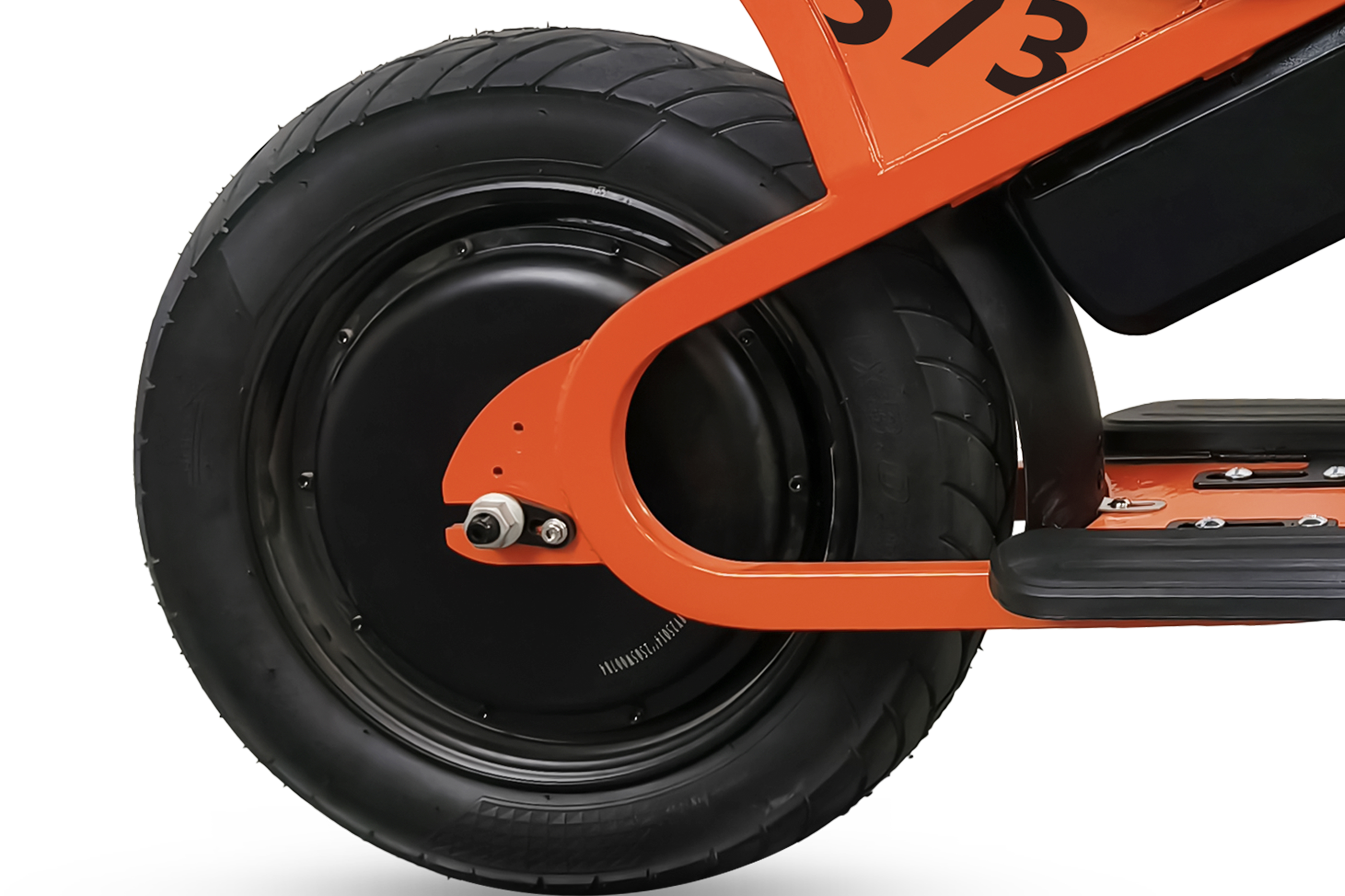 rear wheel hub motor