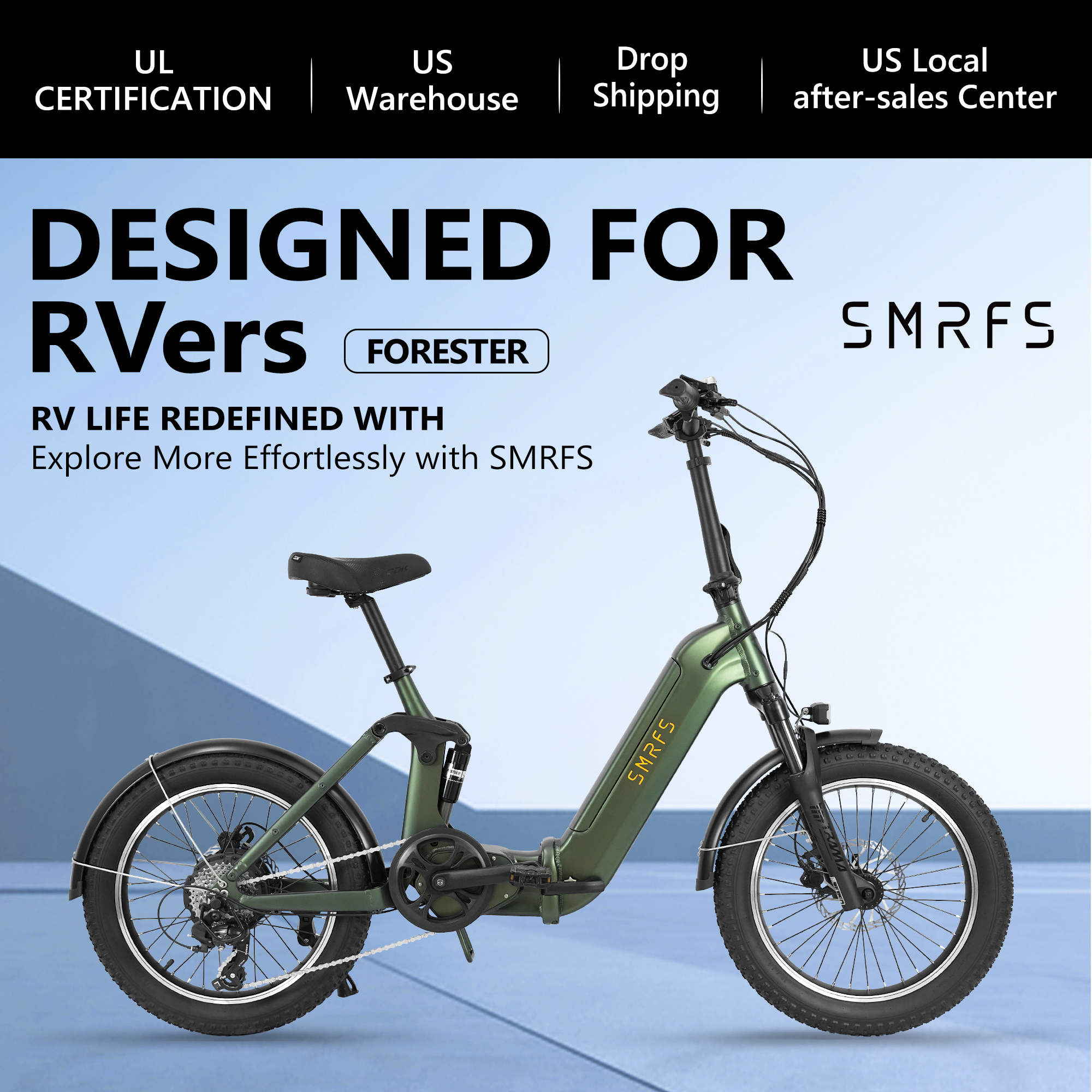 Forester folding eBike