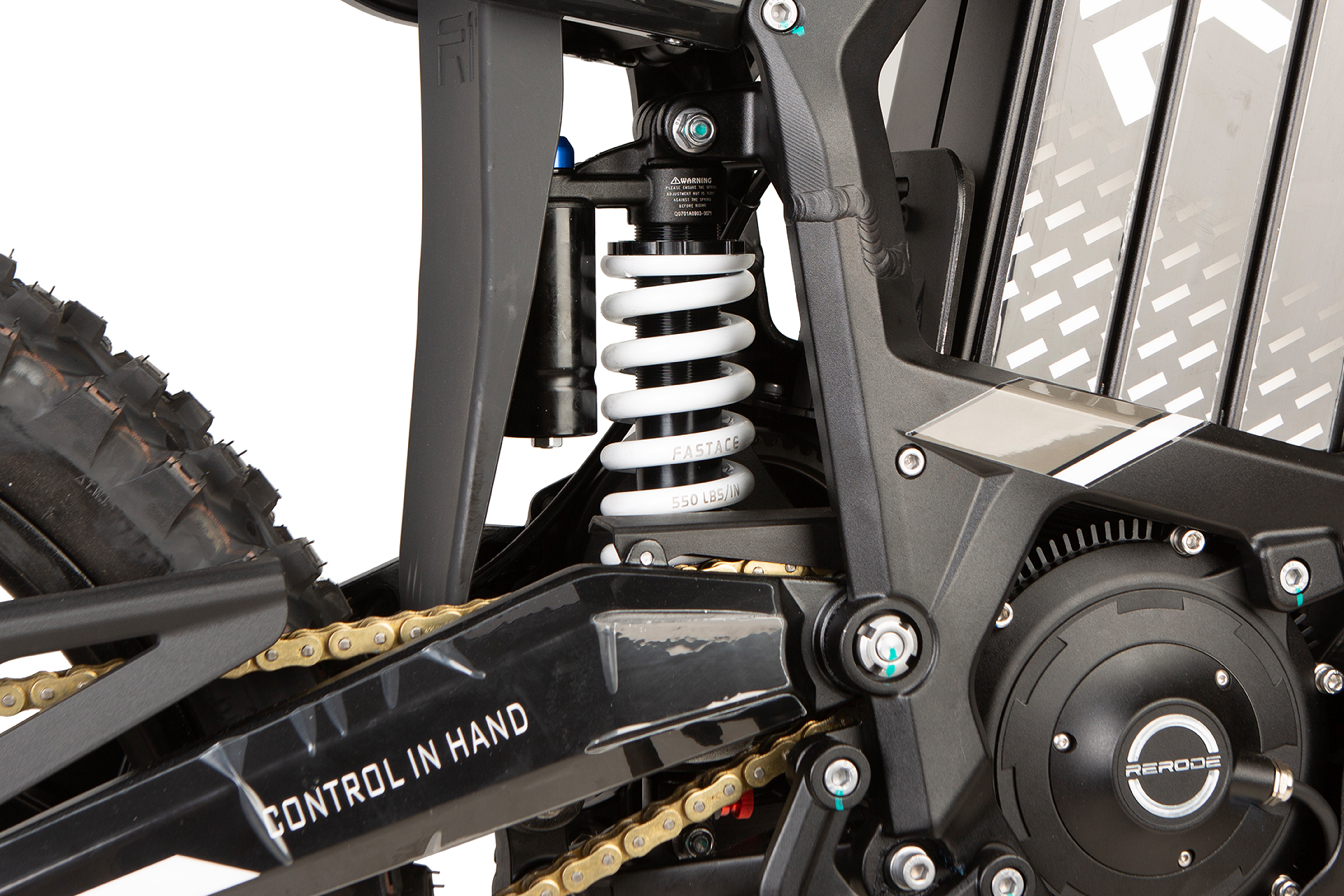 Front and rear suspension