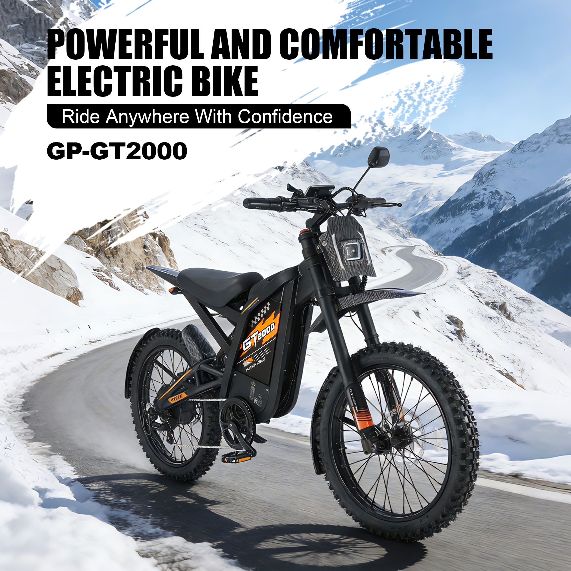 48V 1500-3000W&nbsp;Electric Motorcycle